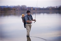 Proiect foto "Tați cu slinguri — la muncă și odihnă"