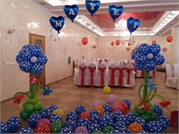 Оформление детского праздника воздушными шарами от Avocado.md