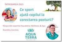 Ce sport ajută  la corectarea posturii copilului?